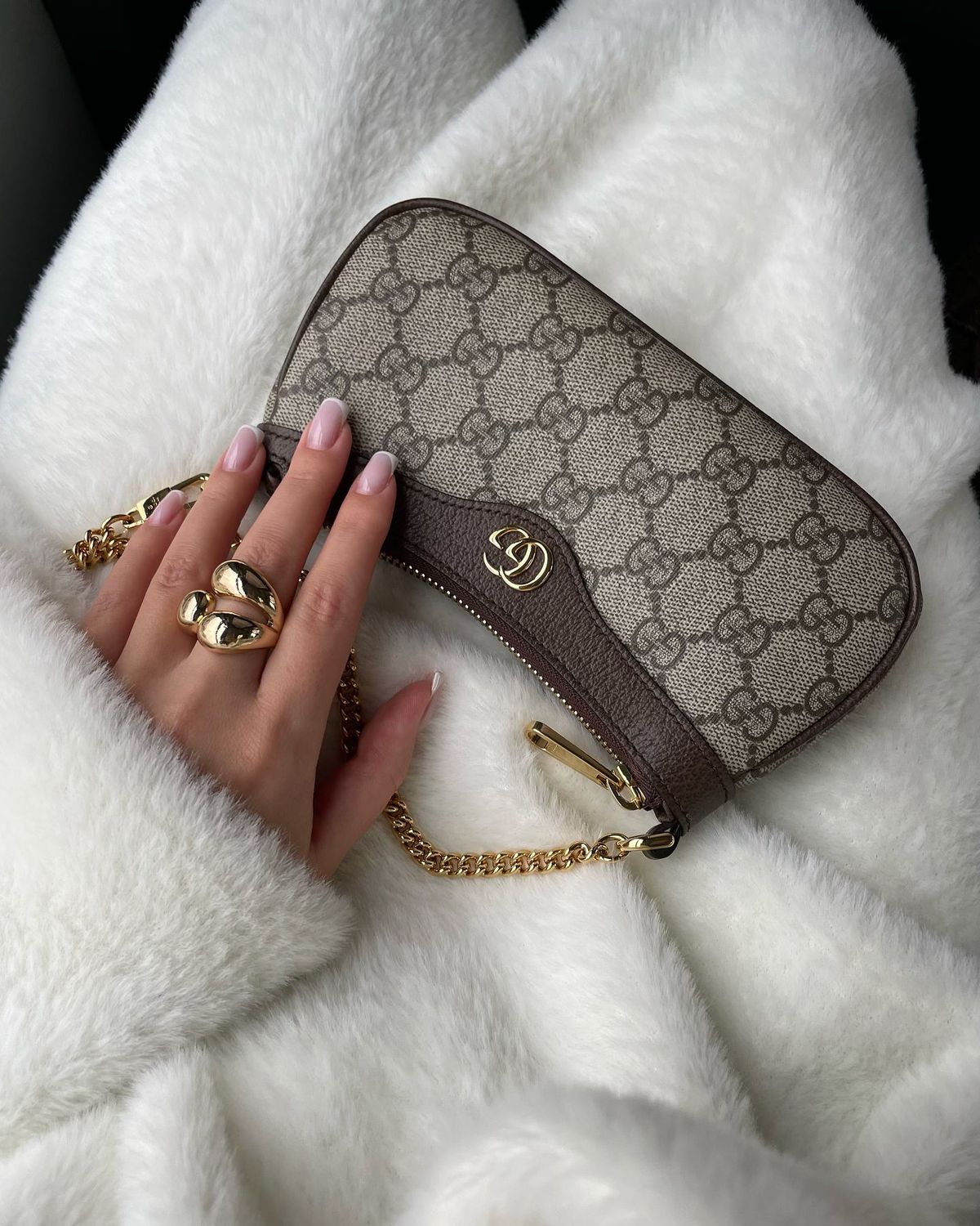 GUCCI OPHIDIA MINI HANDBAG