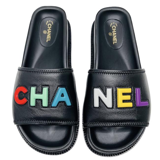 chanel sliders chanel slides chanel sandals 2022 chanel shoes chanel  slingback chanel sneakers chanel sandals women