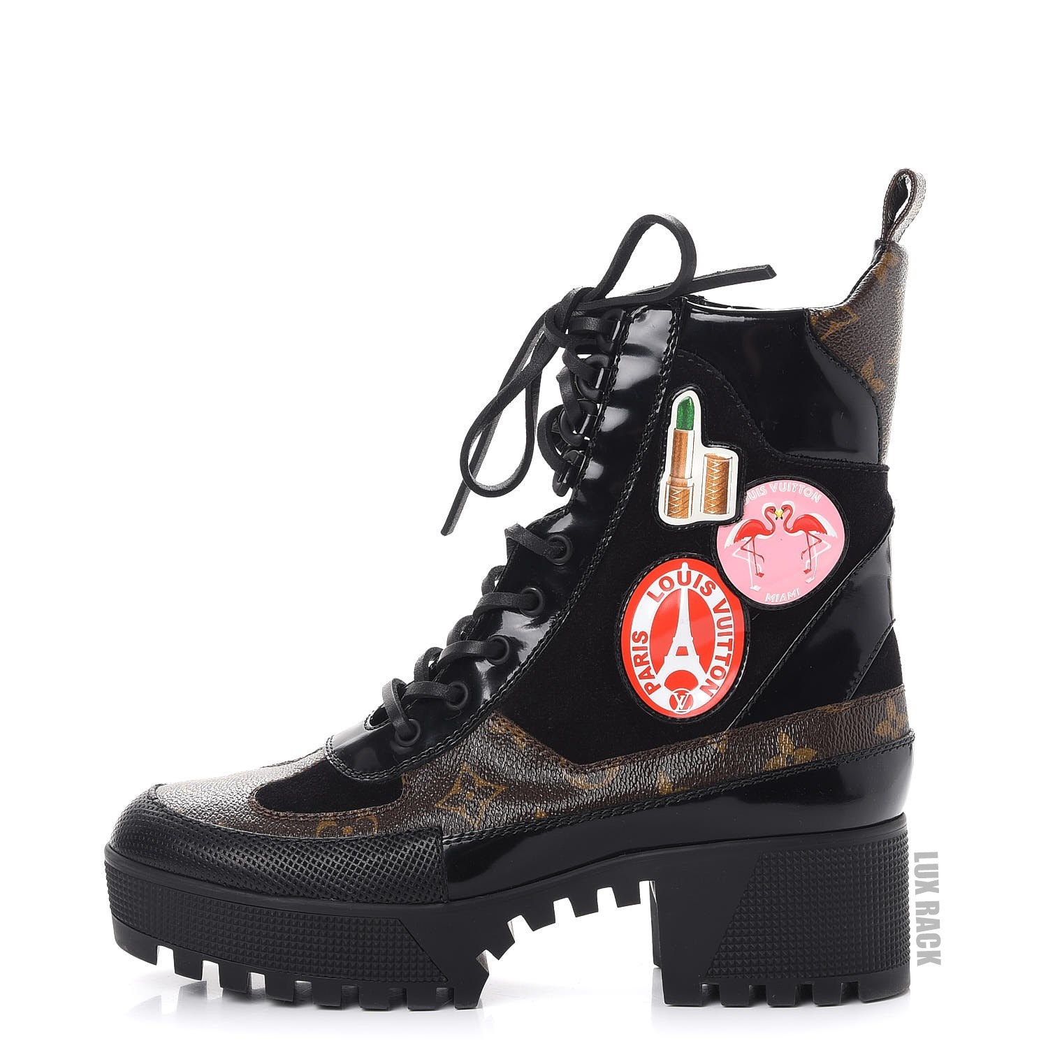 combat boots louis vuitton