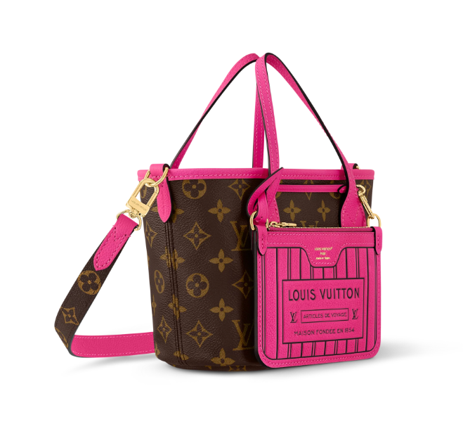 LV REVERSIBLE INSIDE OUT (MINI) NEVERFULL