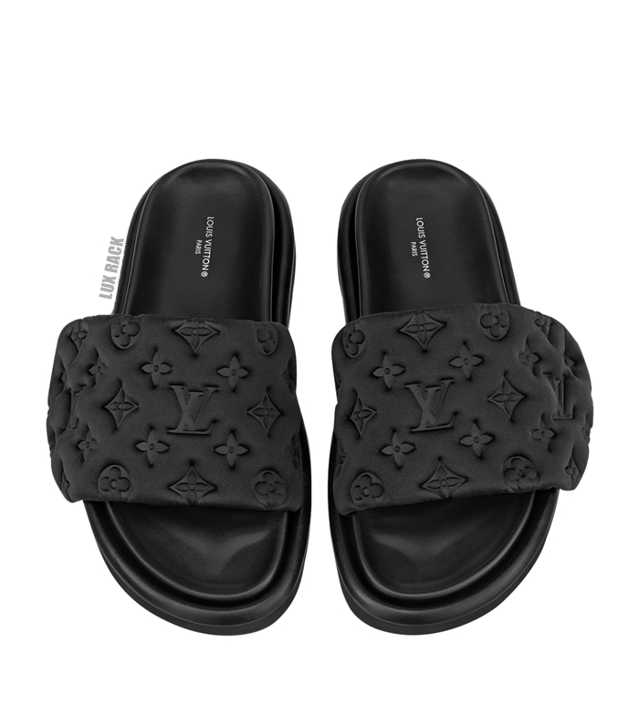 LV POOL PILLOW SLIDES COMFY MULE - (Styles Available)