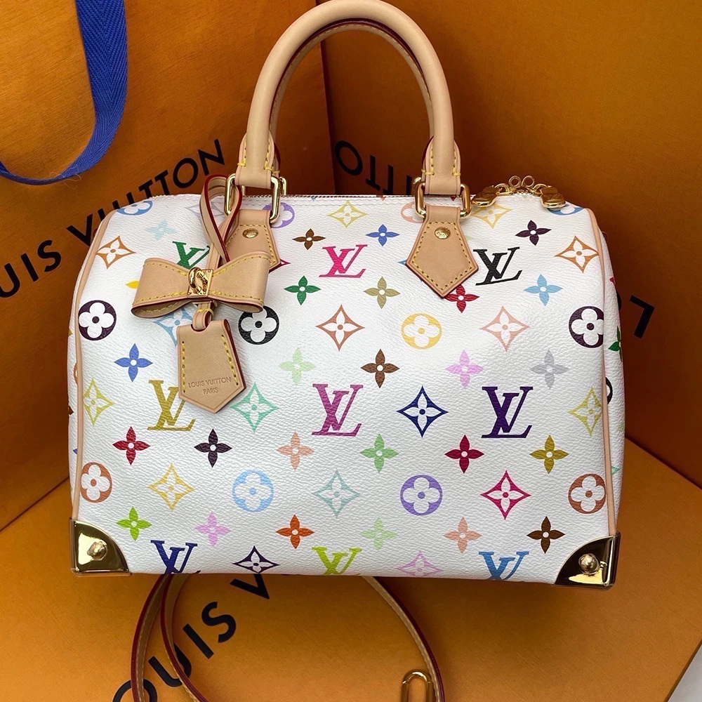 LV COLORFUL MONOGRAM SPEEDY 30