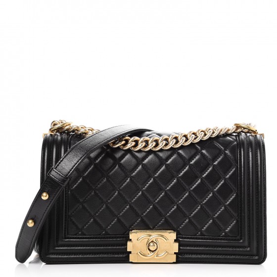CHANEL BOY BAG GOLD CHAIN - (Colors Available)