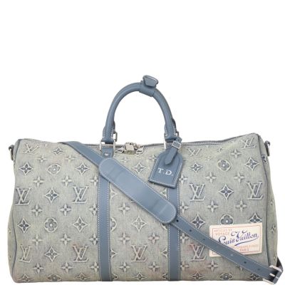 LV DENIM DUFFLE BAG DUFFEL