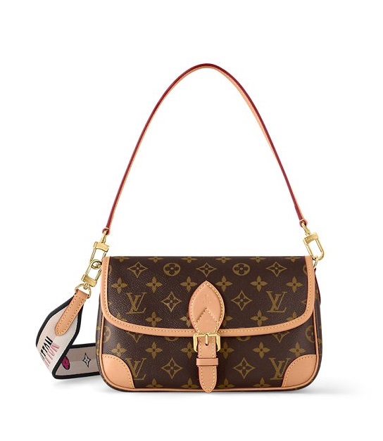 LV DIANE WIDE STRAP HANDBAG - Styles Available