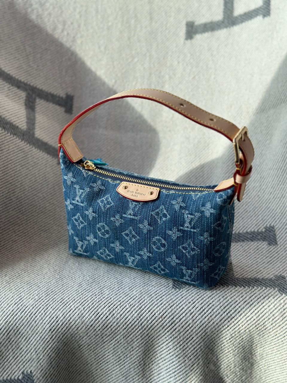LV DENIM POCHETTE HILLS MINI HANDBAG - Colors Available