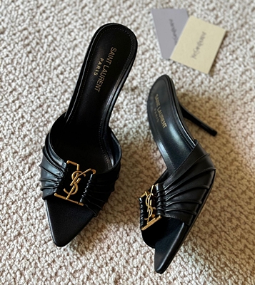 YSL RUSCHED BABYLONE HEEL