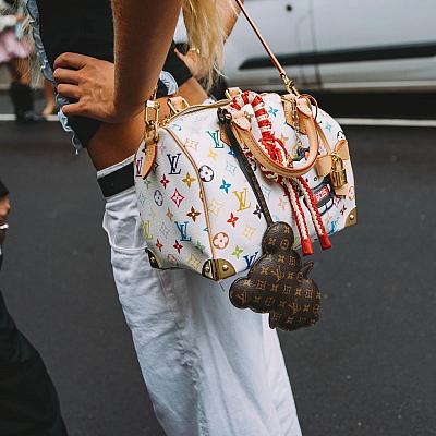 LV COLORFUL MONOGRAM SPEEDY 30