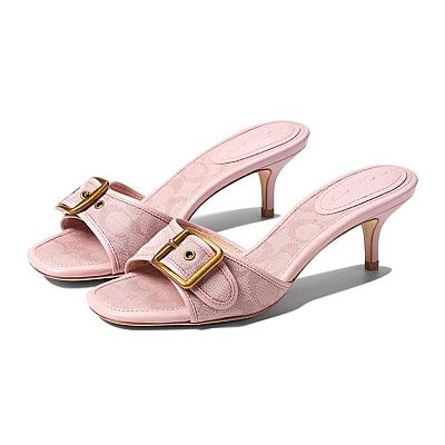 COACH KITTEN HEELS MULES