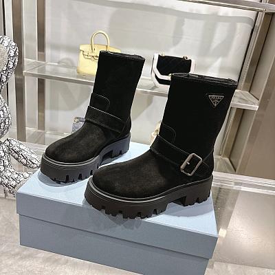 PRADA BOOT SUEDE