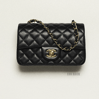 CHANEL MINI FLAP CAVIAR CROSSBODY BAG