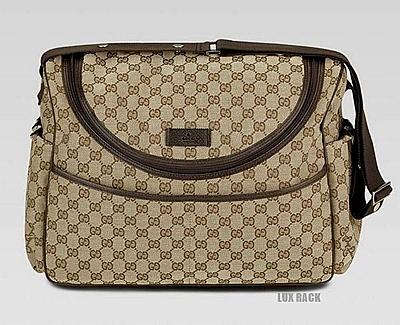 gucci supreme diaper bag