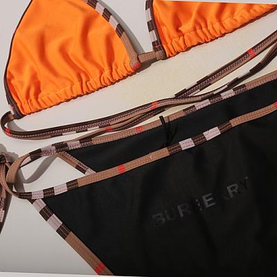 BURBERRY ORANGE SWIMSUIT