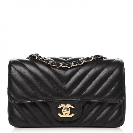 chanel chevron mini