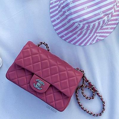 CHANEL MINI FLAP CAVIAR CROSSBODY BAG