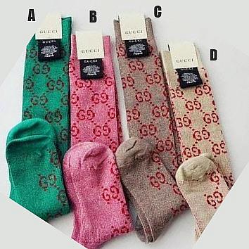 GUCCI TALL LUREX SOCKS - Styles Available