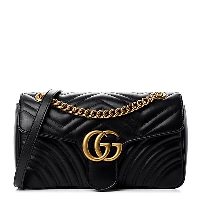 GUCCI MARMONT LEATHER QUILTED BAG - (Sizes / Colors Available)