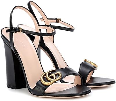 GUCCI MARMONT HIGH HEELS