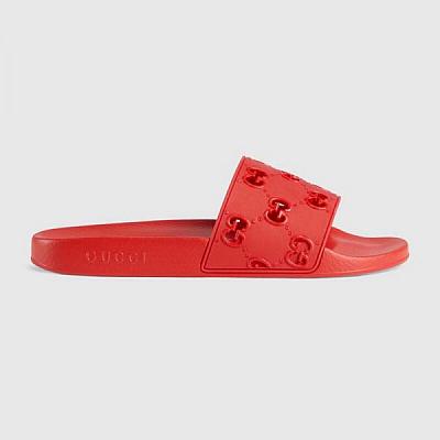 GUCCI RUBBER SLIDES - Colors Available