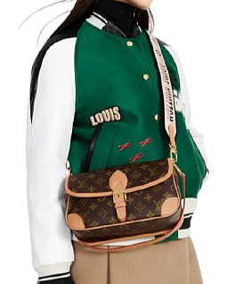 LV DIANE WIDE STRAP HANDBAG - Styles Available