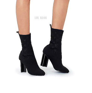 louis vuitton silhouette ankle boots