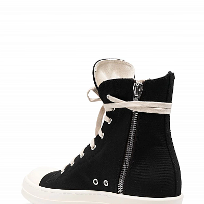 RICK OWENS LACE UP HIGH TO SNEAKER
