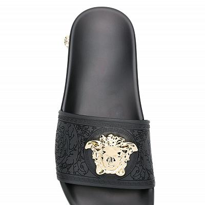 diamond versace slides