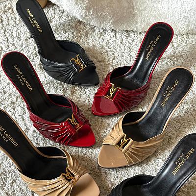 YSL RUSCHED BABYLONE HEEL