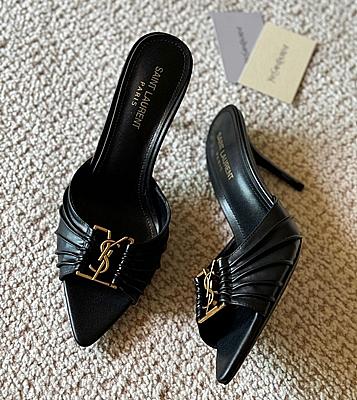 YSL RUSCHED BABYLONE HEEL